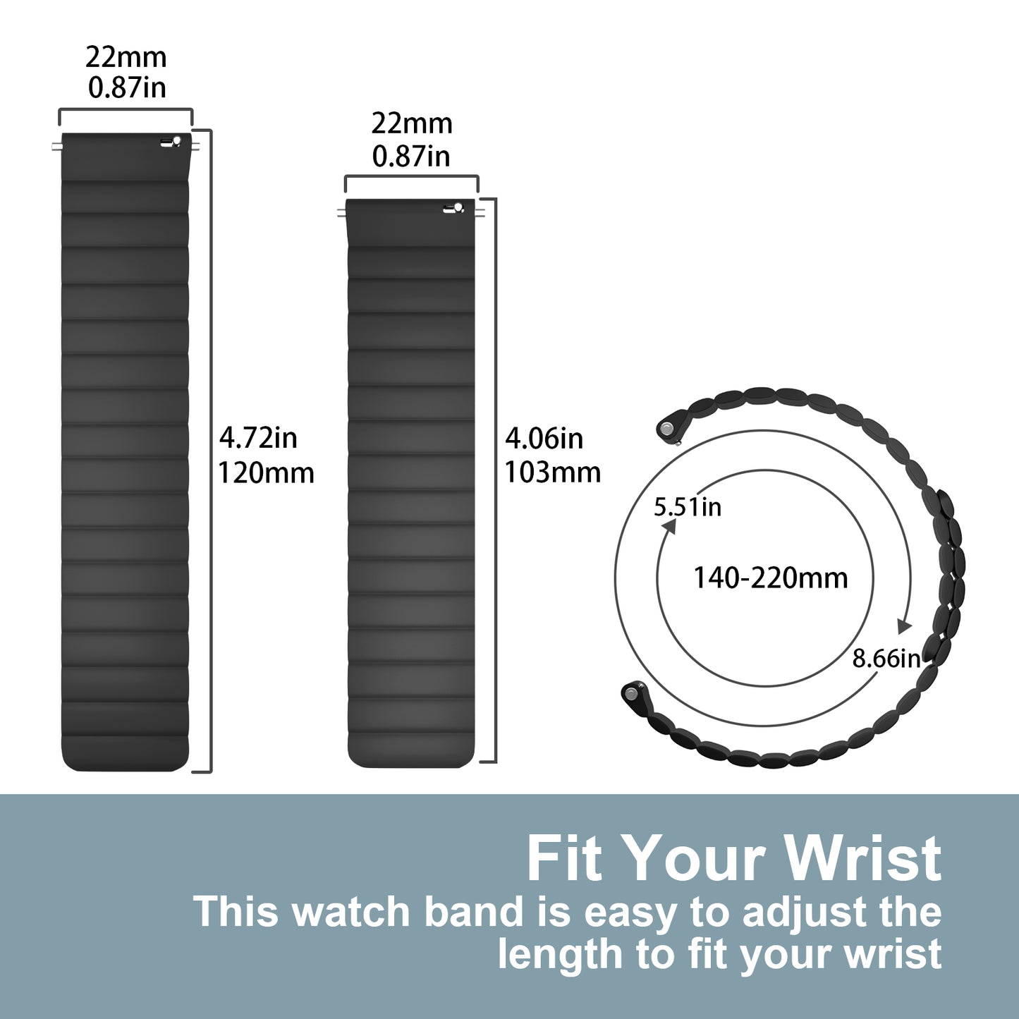 22MM-Lsmartwatchband